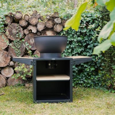 15. Kuchnia ogrodowa Heat KJOK HBBQ.006R rdzawy