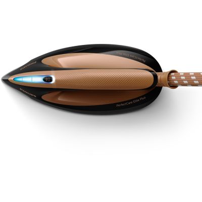 24. Żelazko z generatorem pary Philips  GC9682/80 (2800W; kolor czarny)