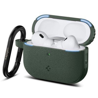 3. Etui Spigen Vault na AirPods Pro 3 - zielone