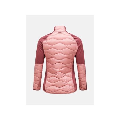 2. Kurtka damska puchowa PEAK PERFORMANCE W Helium Hybrid Down Jacket kolor różowy