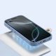 5. Etui skórzane Dux Ducis Lawa na iPhone 16 Pro Max z odłączanym portfelem magnetycznym - błękitne