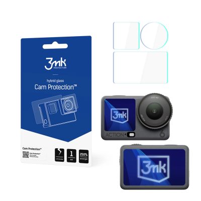 2. Szkło ochronne 3mk Cam Protection na DJI Osmo Action 6