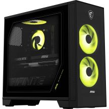 MSI MAG Infinite S AI 2NVL5-016EU Core Ultra 5 225F 16GB DDR5 SSD512GB GeForce RTX 5060 8G VENTUS 2X AW-XB560NF (WIFI 6E) Bluetooth 5.3 500W Win11 Black 2Y