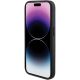 6. Etui Guess Grip Stand 4G Triangle Strass na iPhone 15 Pro - czarne