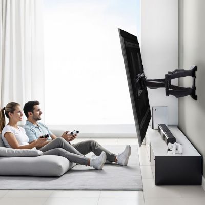 10. Uchwyt ścienny do telewizora Maclean MC-781 (Obrotowy, ścienne, Uchylny; 26" - 55"; max. 45kg)