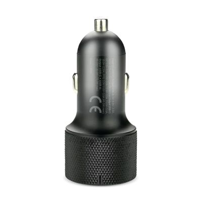 4. EVERACTIVE ŁADOWARKA SAMOCHODOWA 1X USB QC3.0, 1 X USB-C PD 75W CZARNA CC-50Q