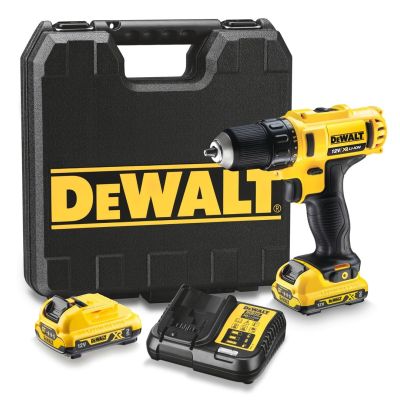 14. Wiertarko-wkrętarka aku 12V 2 AKU DeWalt DCD710D2-QW
