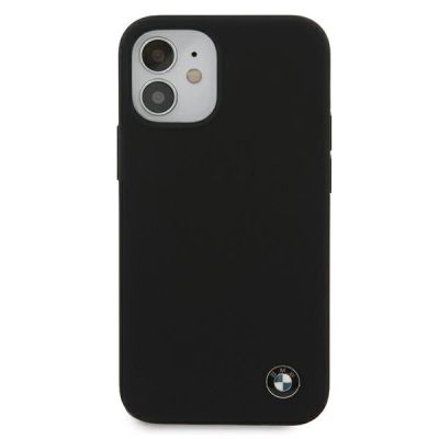 3. Etui BMW Silicone Signature na iPhone 12 mini - czarne