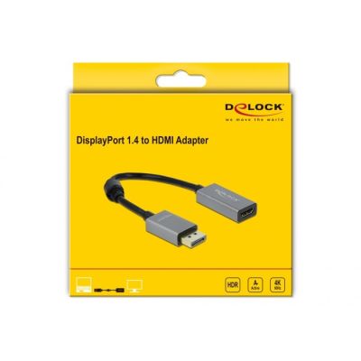 2. DeLOCK Aktywny DisplayPort 1.4 do HDMI Adapter 4K 60 Hz (HDR)