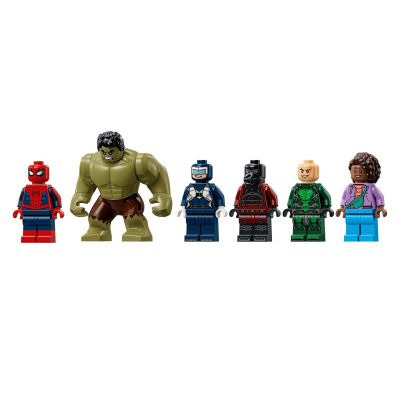 9. LEGO Marvel Super Heroes 76350 - Epickie starcie: Spider-Man kontra Hulk