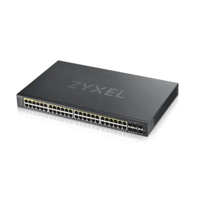 8. Switch Zyxel GS1920-48HP 50p PoE (PoE+: 48;) 375W Managed Gigabit