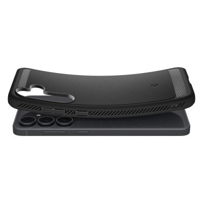 10. Etui Spigen Rugged Armor na Samsung Galaxy S25  FE - czarny mat