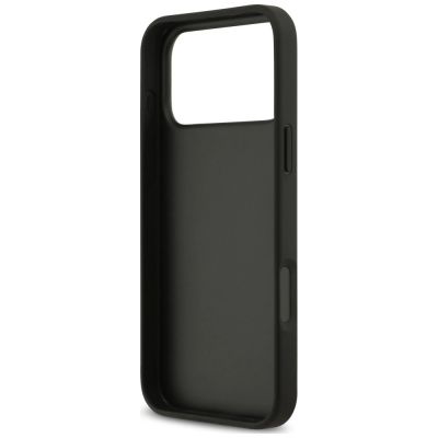 7. Etui Guess 4G nauble Card Triange na iPhone 18 Pro Max / 17 Pro Max - czarne