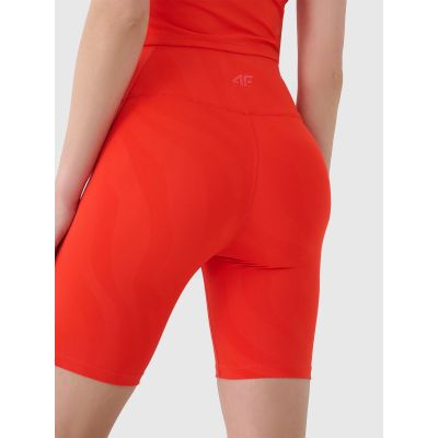 7. Legginsy kolarki treningowe damskie  4F 4FWSS25TFSTF016-62S