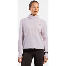 Bluza z półgolfem damska Odlo ESSENTIAL THERMAL Mid Layer różowa