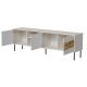 4. Szafka RTV INSERTO 3D1W 190x40x61,5 kaszmir + LED