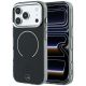 Etui Mercedes Double Layer Iconic Logo MagSafe na iPhone 18 Pro Max / 17 Pro Max - czarne