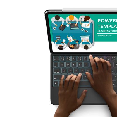 11. Etui Dux Ducis Keyboard (MK Series) z klawiaturą Bluetooth na iPad Pro 11" 2024 - czarna