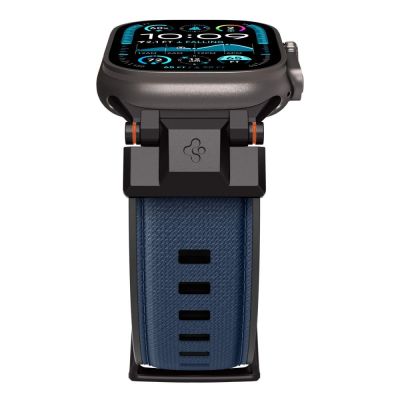 8. Pasek Spigen DuraPro Armor na Apple Watch 44 / 45 / 46 / 49 mm - granatowy