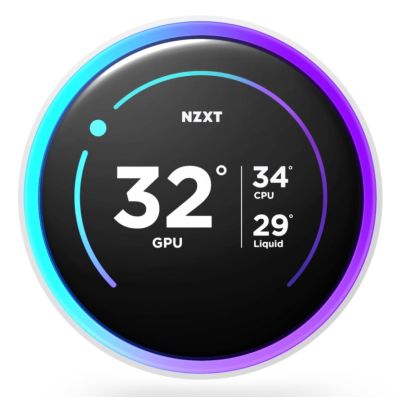 3. Chłodzenie cieczą NZXT Kraken Elite 280 RGB White (2024) (RL-KR28E-W2)