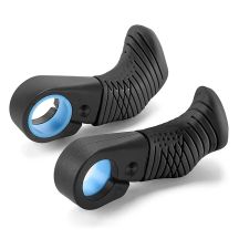 Chwyty rowerowe Wozinsky WGR-M22 MTB 22,2 mm ergonomiczne gripy kciukowe - czarne