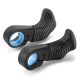 Chwyty rowerowe Wozinsky WGR-M22 MTB 22,2 mm ergonomiczne gripy kciukowe - czarne