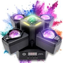LIGHT4ME MADNESS QUATRO 4IN1 ruchomy multiefekt oś