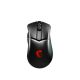 9. MSI CLUTCH GM51 LIGHTWEIGHT WIRELESS myszka Gaming Po prawej stronie RF Wireless + Bluetooth + USB Type-C Optyczny 26000 DPI
