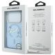 8. Etui Karl Lagerfeld Script Logo MagSafe na iPhone 18 Pro / 17 Pro - jasnoniebieskie