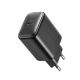 3. Ładowarka Joyroom JR-TCF23 sieciowa USB-C 25W SFC / PPS / PD - czarna + kabel USB-C / USB-C 1m