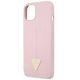 6. Etui Guess Silicone Triangle na iPhone 13 mini - fioletowe