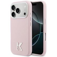 Etui Karl Lagerfeld Karl Head Logo MagSafe na iPhone 17 Pro Max - różowe