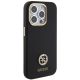 4. Etui Guess Silicone Logo Strass 4G do iPhone 15 Pro Max - czarne