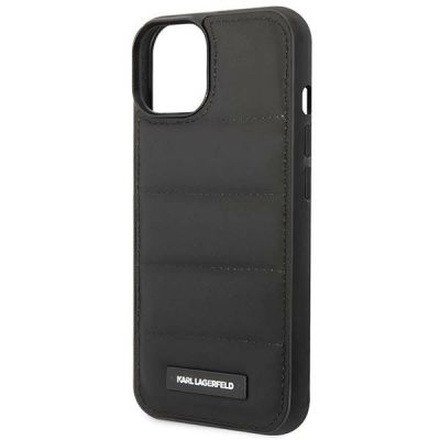 6. Etui Karl Lagerfeld Puffy Elongated Logo na iPhone 14 - czarne