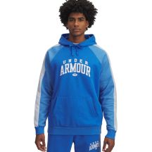 Bluza męska Under Armour Rival Fleece Colorblock Hoodie niebieska 6003958 402
