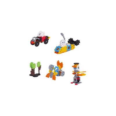 6. MARIOINEX Klocki Mini Waffle Konstruktor, 140 elementów