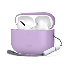 Etui Tech-Protect Silicone na AirPods Pro 3 - fioletowe
