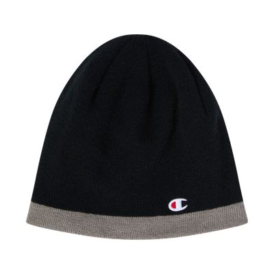 Czapka Champion Reversible Beanie czarno-szara 802407 KK001