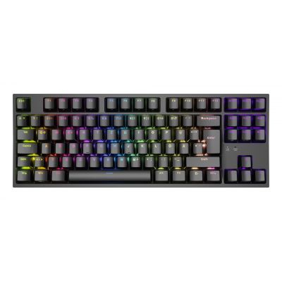 4. GENESIS Thor 404 TKL klawiatura Gaming USB QWERTY Niemiecki Czarny