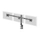 3. Uchwyt biurkowy do 3 monitorów IIYAMA DS1003C-B1 do ekranów 10-27 cali