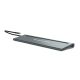 11. Stacja dokująca CONCEPTRONIC 12-1 USB-C->2xHDMI/3xUSB-A/DP/+ 18cm gr