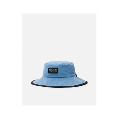 8. Kapelusz RIP CURL Revo Valley Wide Brim Hat -Boy czarny