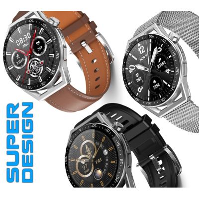 15. Smartwatch  Rubicon RNCE88-2 Czarny- Czarny Pasek Silikonowy + Czarna Bransoleta