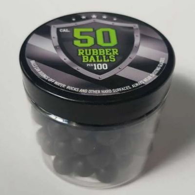 2. Kule gumowe Guard Power kal.50 (12,7 mm) -100 sztuk