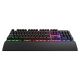 3. RAMPAGE FORTUNA ZESTAW GAMINGOWY KLAWIATURA Z PODKŁADKĄ I MYSZ 12800 DPI BLK
