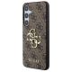 2. Etui Guess 4G Big Metal Logo na Samsung Galaxy S24 - brązowe