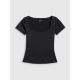 6. T-shirt slim gładki damski 4F 4FRSS26TTSHF3633-20S