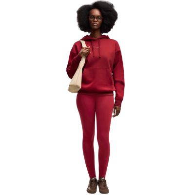 5. Bluza damska Puma ESS Script Comfort Hoodie czerwona 694136 23
