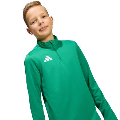 4. Bluza dla dzieci adidas Entrada 26 Training Top zielona JZ6632