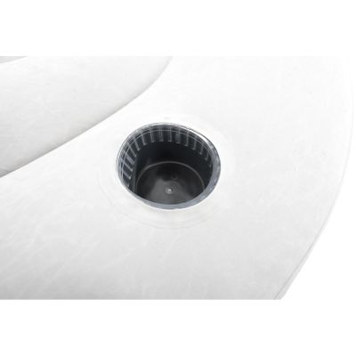 15. FOTEL DMUCHANY Z PODNÓŻKIEM DELUXE 125x100x85CM 22321